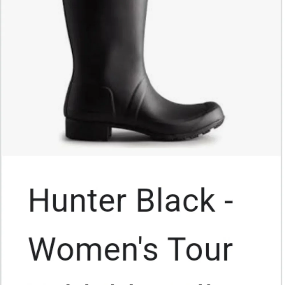 SOLD---Hunter Women's Original Tall Rain Boots - Picture 8 of 12